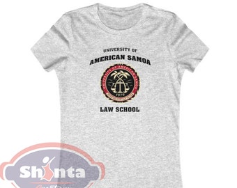 Women University of American Samoa Law School shirt American Samoa Logo T-shirt Better Call Saul shirt Saul goodman Women shirt , Womens Tee