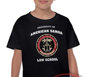 University of American Samoa Law School shirt American Samoa Logo T-shirt Better Call Saul shirt, Law School  Youth shirt / Kid T-Shirt 01