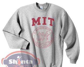 MIT Massachusetts Institute of Technology, MIT Sweatshirt, MIT Sweater,  Massachusetts Shirt, College Grad Pullover, Unisex Crewneck Sweater - Etsy