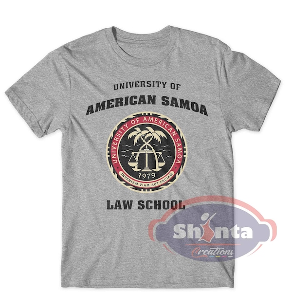 University of American Samoa Law School shirt American Samoa Logo T-shirt Better Call Saul shirt Saul goodman Unisex 100% Cotton Tee 01