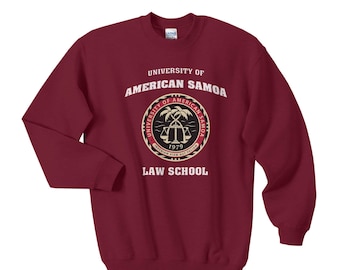 University of American Samoa Law School Sweatshirt American Samoa Logo T-shirt Better Call Saul shirt Saul goodman Unisex Sweater Tee Tees 2