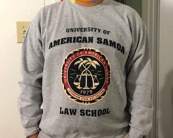 University of American Samoa Law School Sweatshirt American Samoa Logo T-shirt Better Call Saul shirt Saul goodman Unisex Sweater Tee New