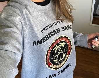 University of American Samoa Law School Sweatshirt American Samoa Logo T-shirt Better Call Saul shirt Saul goodman Unisex Sweater Cotton b3