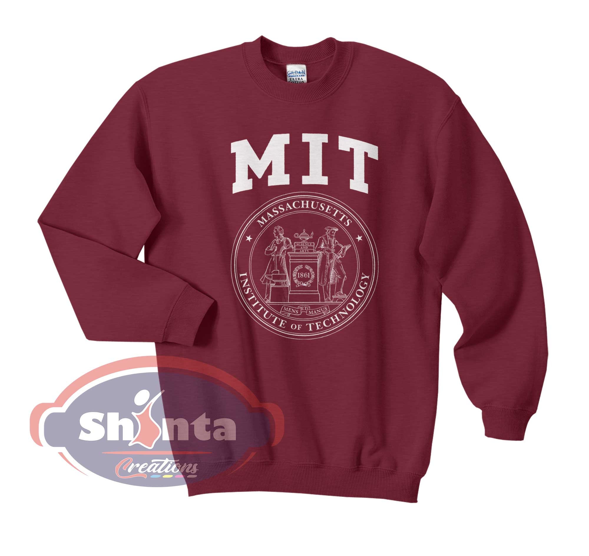 MIT Massachusetts Institute of Technology, MIT Sweatshirt, MIT Sweater,  Massachusetts Shirt, College Grad Pullover, Unisex Crewneck Sweater - Etsy