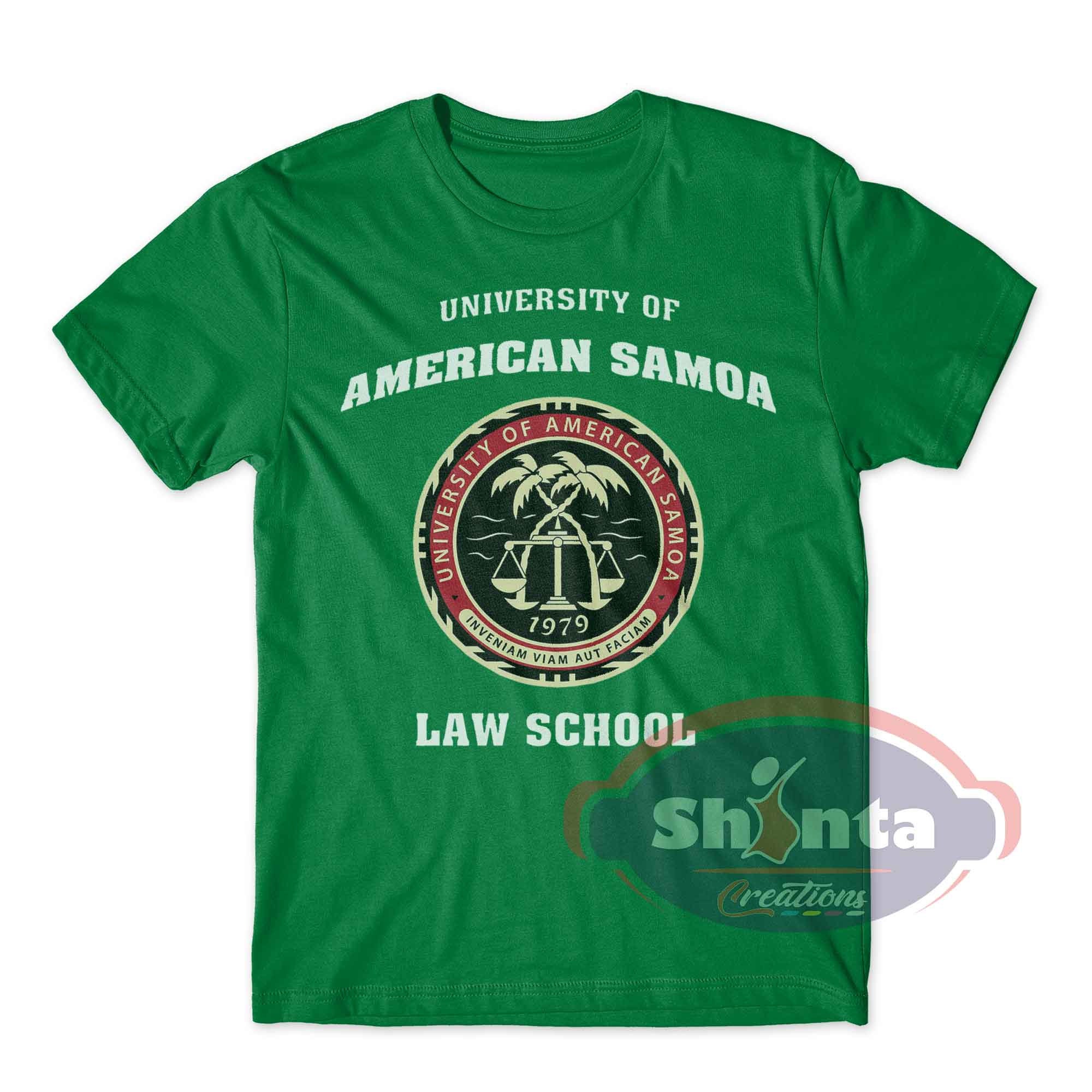 Urban Backwoods University of American Samoa Mens T-Shirt