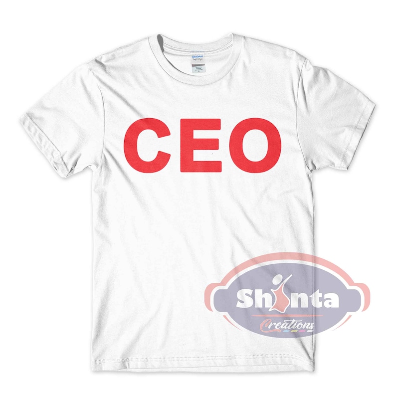 CEO Shirt CEO T-shirt Chief Executive Officer Sandbox Start-up - Etsy