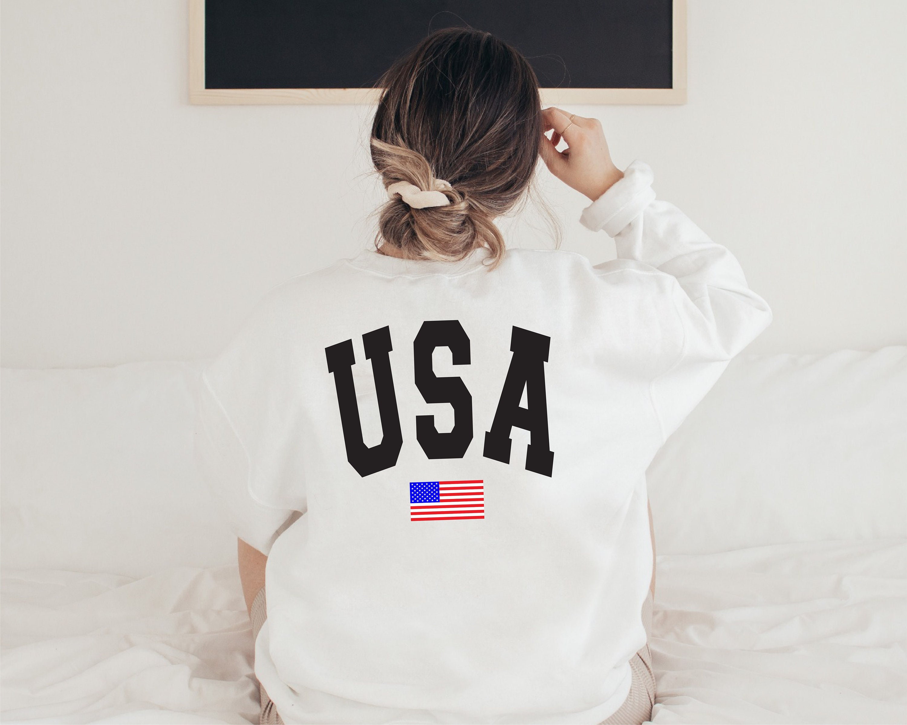 Discover USA Flag Sweatshirt