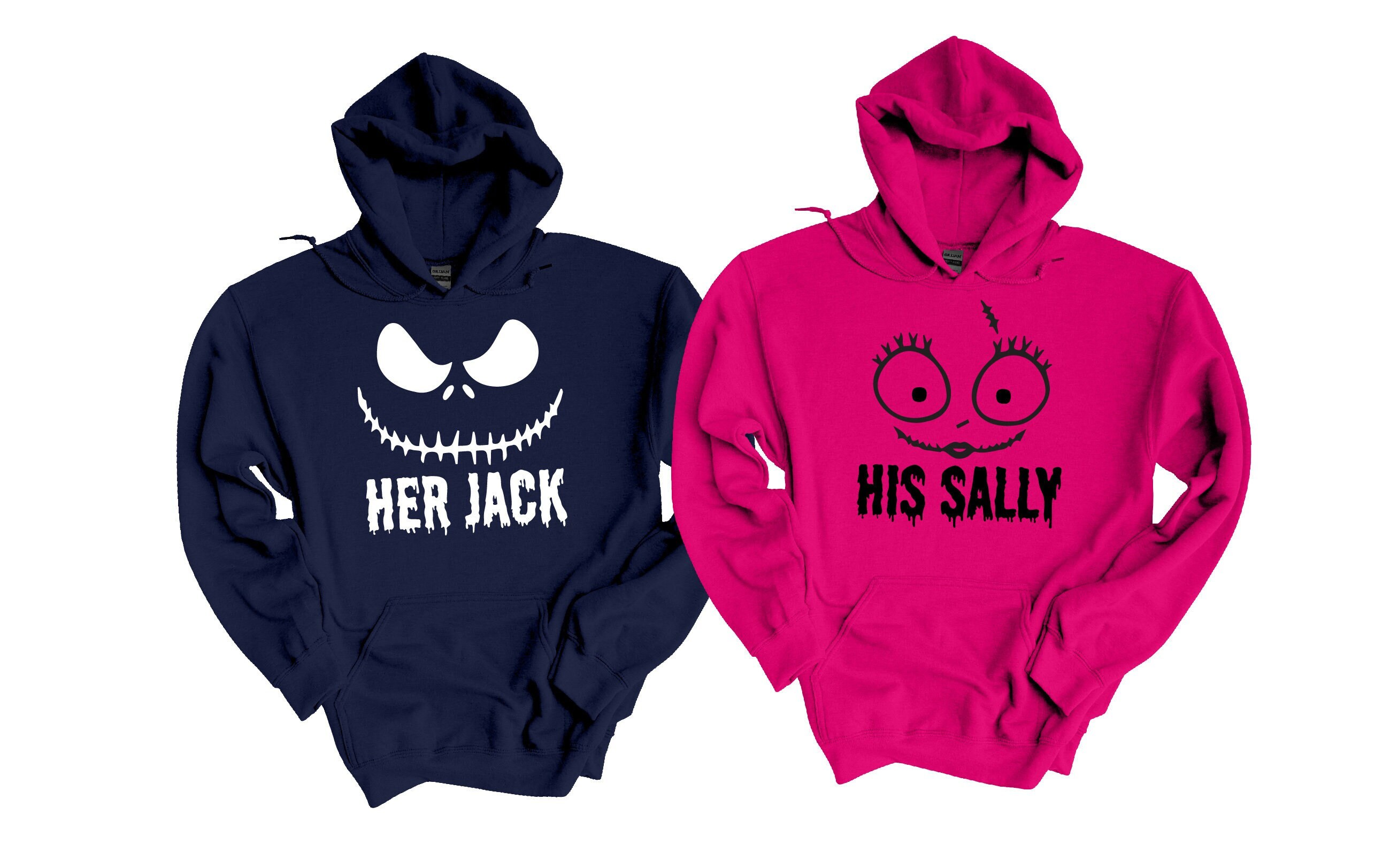 Jack and Sally Hoodie - Etsy