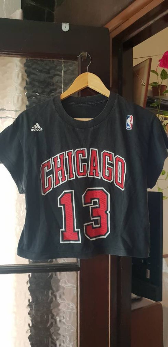 chicago bulls jersey crop top