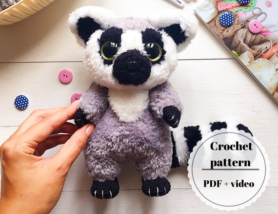 lemur teddy bear
