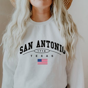 San Antonio Sweatshirt, San Antonio Texas, San Antonio Shirt Women, San Antonio Shirts for Women, San Antonio Gifts