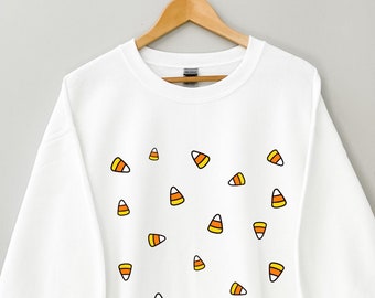 candy corn sweater