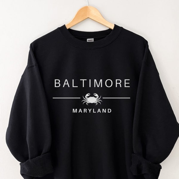 Baltimore Sweatshirt, Baltimore Shirt, Baltimore Crewneck, Baltimore Gift, Baltimore Shirt