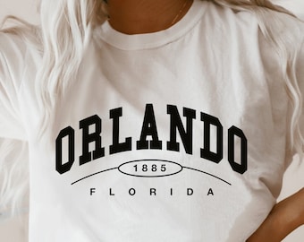 Orlando Tshirt, Orlando Shirts for Women, Orlando Florida Shirt, Orlando Gifts, Orlando T Shirt