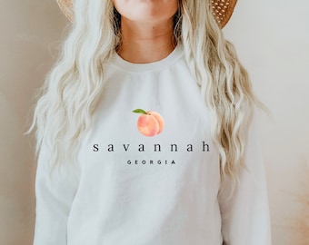Savannah Sweatshirt, Savannah Crewneck, Savannah Bachelorette Shirts, Savannah Gifts,  Savannah Girls Trip, Savannah Georgia Shirt