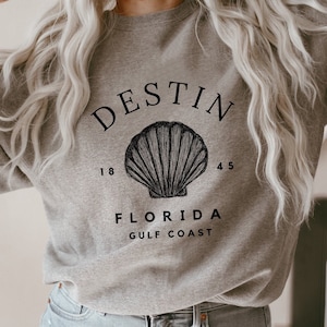Destin Florida Sweatshirt, Destin Sweatshirt, Destin Florida Shirt, Destin Shirt, Destin Souvenirs, Destin Gifts, Destin Shirts for Women