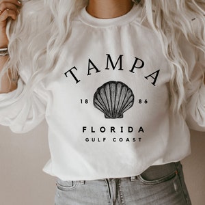 Tampa Sweatshirt, Tampa Shirt Women, Tampa Florida Shirt, Tampa Gifts for Women, Tampa Crewneck, Tampa Shirts