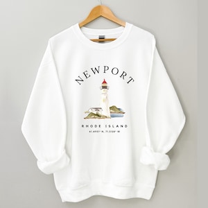 Newport Rhode Island Sweatshirt, Newport Rhode Island Crewneck, Newport RI Gift, Newport Bachelorette, Newport RI Shirts