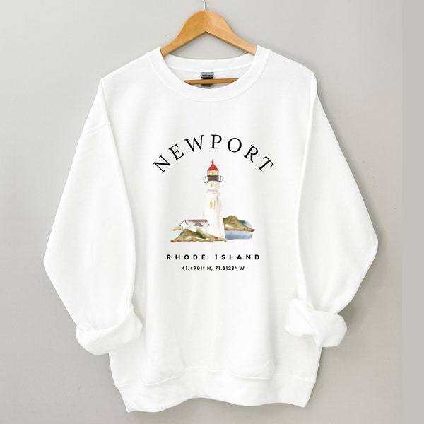 Newport Rhode Island Sweatshirt, Newport Rhode Island Crewneck, Newport RI Gift, Newport Bachelorette, Newport RI Shirts