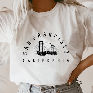 San Francisco Tshirt Women, San Francisco Shirt, San Francisco T Shirt, San Francisco Gifts for Women