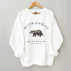 Milwaukee Sweatshirt, Milwaukee Crewneck, Milwaukee Sweater, Milwaukee Gifts, Milwaukee Shirts