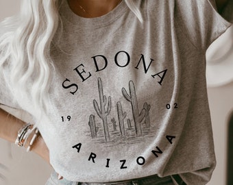 Sedona Tshirt, Sedona Arizona Shirt, Sedona Shirt, Sedona T-Shirt, Sedona Gifts, Sedona Shirt for Women