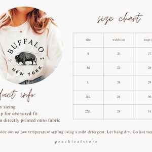 Buffalo New York Sweatshirt, Buffalo Sweatshirt, Buffalo Crewneck, Buffalo New York Gifts, Buffalo Shirts, Buffalo NY Shirt, Buffalo Sweater image 6