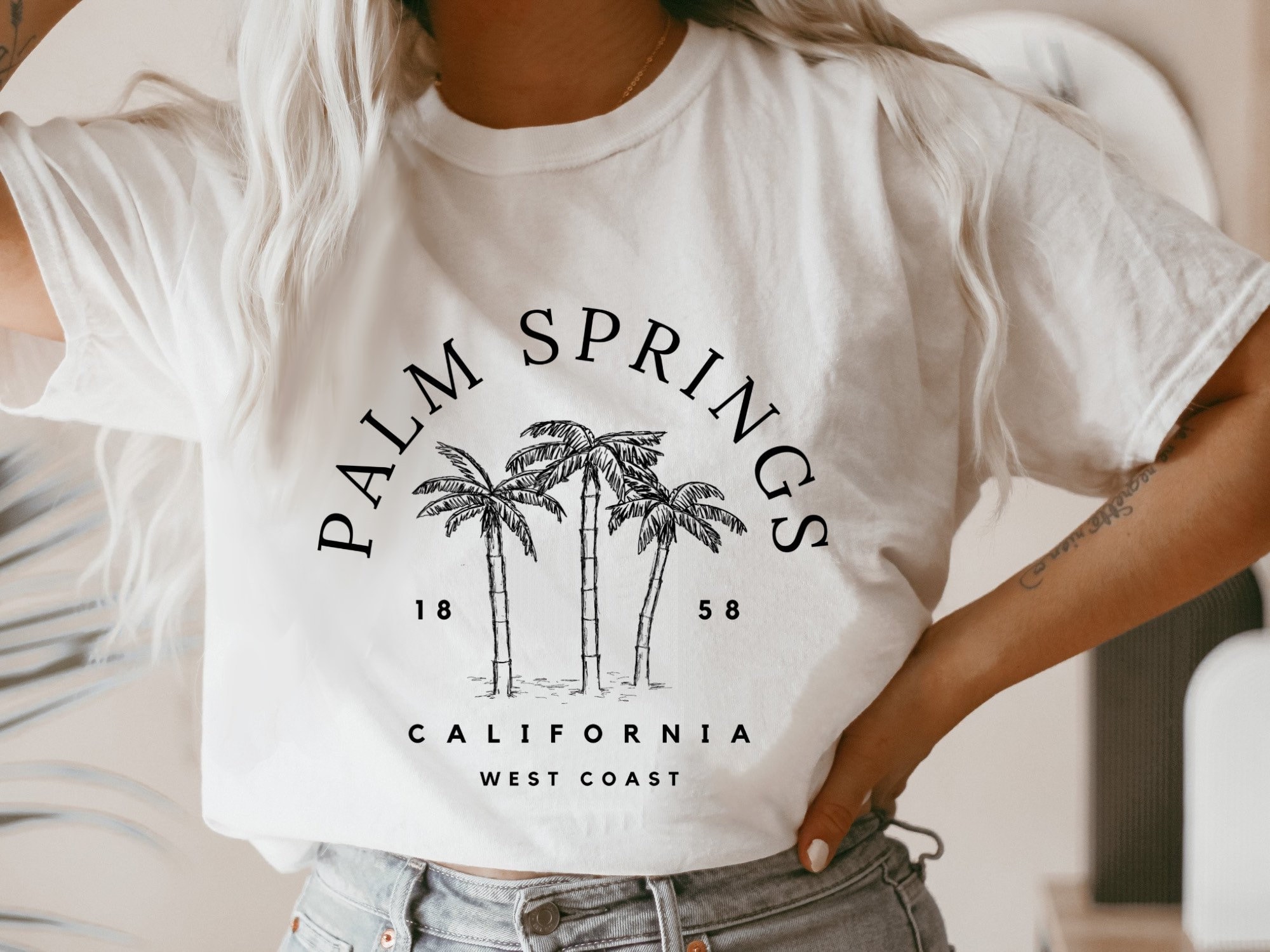 Palm Springs Tee Palm Springs Tee