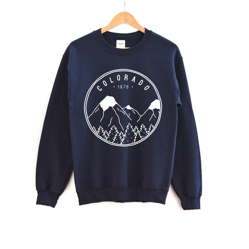 Colorado Sweatshirt Women, Colorado Crewneck, Colorado Shirts for Women, Colorado Sweater, Colorado Gifts, Mountain Sweatshirt bild 1