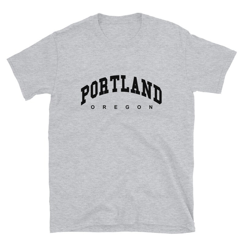 Portland Oregon Shirt Portland Tshirt Portland Oregon Etsy