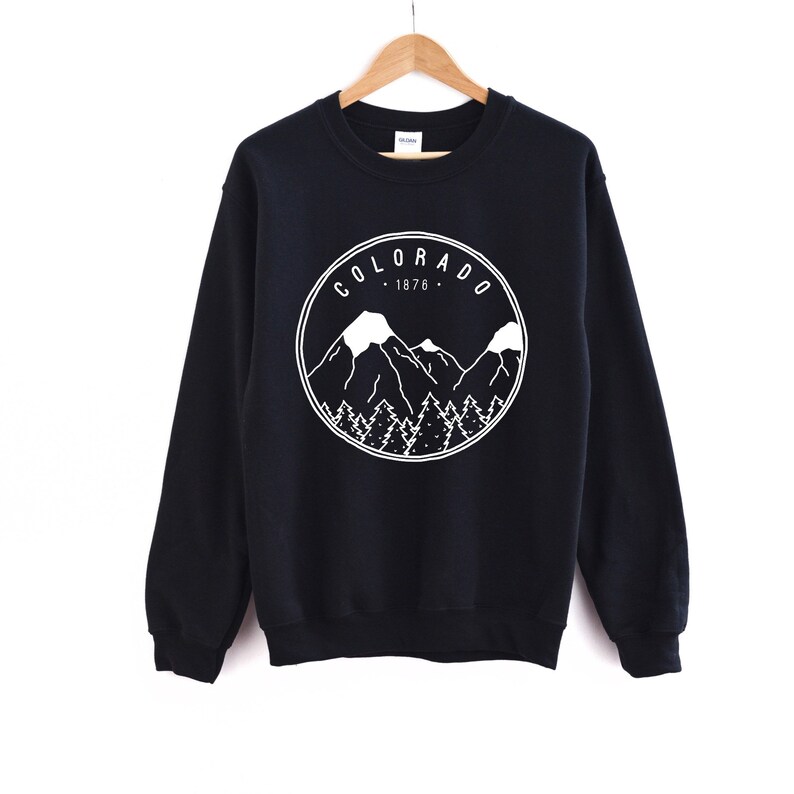 Colorado Sweatshirt Women, Colorado Crewneck, Colorado Shirts for Women, Colorado Sweater, Colorado Gifts, Mountain Sweatshirt bild 2