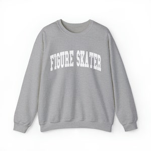 Figure Skater Sweatshirt, Figure Skating Sweatshirt, Figure Skating Gifts, Figure Skating Crewneck, Ice Skating Shirts Bild 4