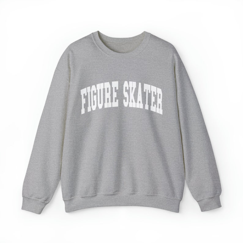 Figure Skater Sweatshirt, Figure Skating Sweatshirt, Figure Skating Gifts, Figure Skating Crewneck, Ice Skating Shirts Bild 4