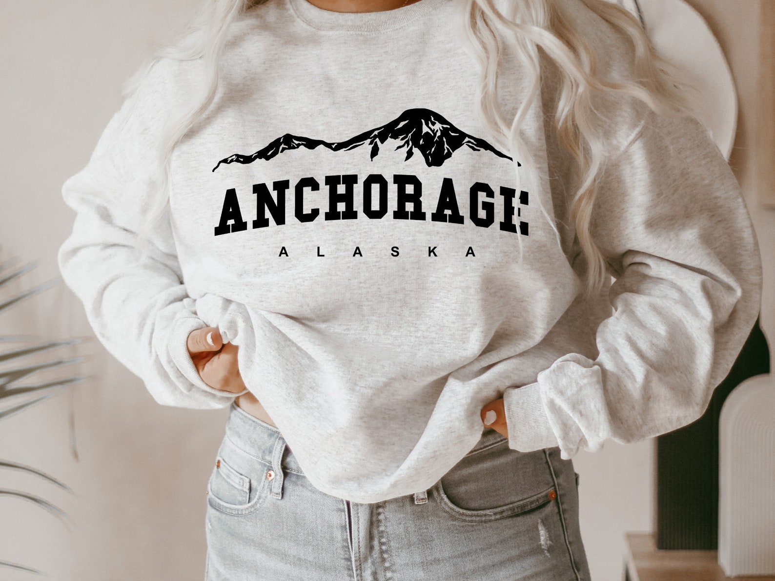 Anchorage Sweatshirt Anchorage Shirt Anchorage Alaska Etsy