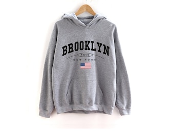 Brooklyn Hoodie, Brooklyn Sweatshirt, Brooklyn NY, Brooklyn Gifts