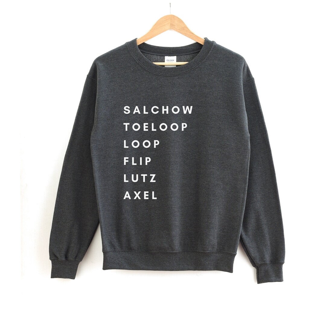 Figure Skating Sweatshirt Ice Skating Sweatshirt Figure Etsy UK