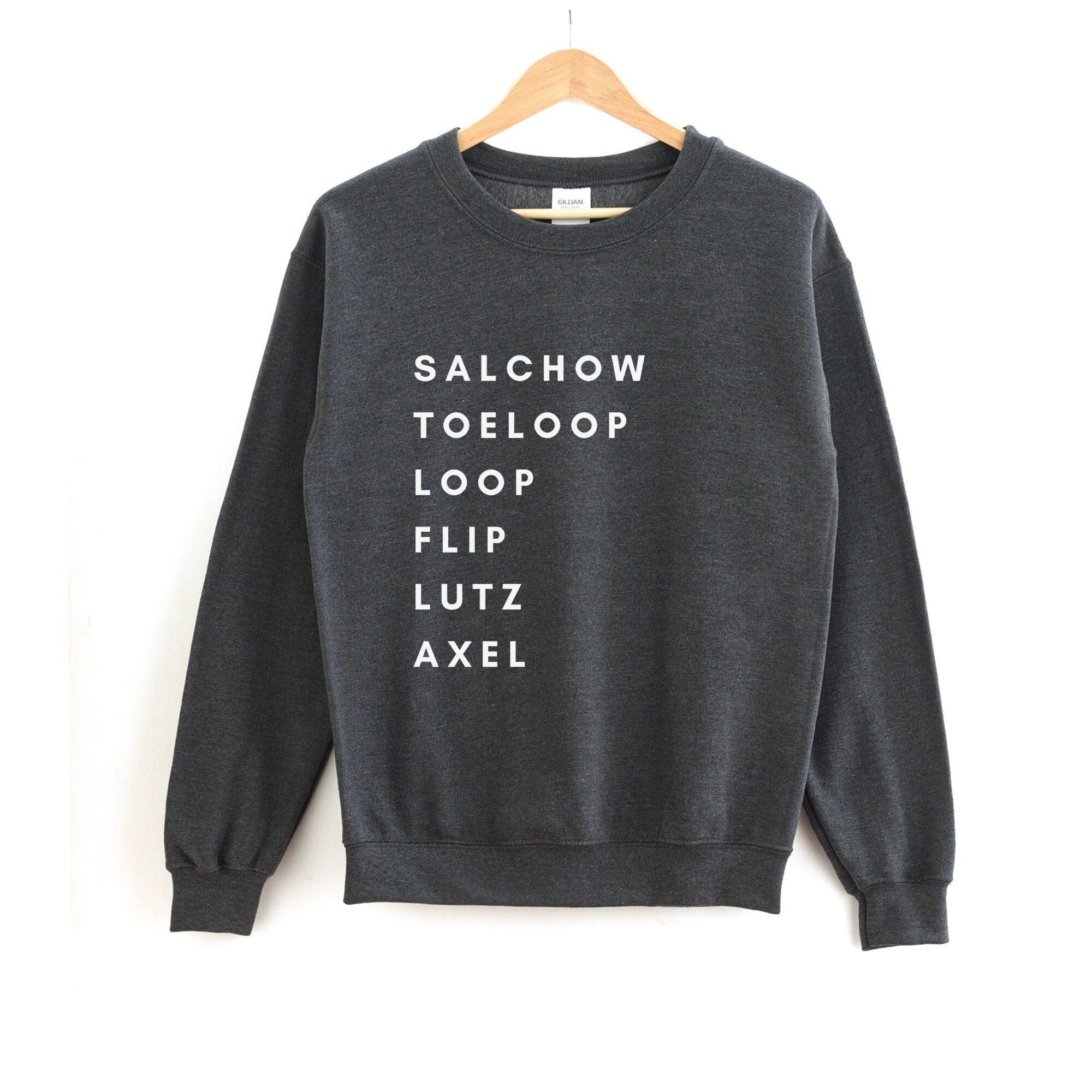 Figure Skating Sweatshirt Ice Skating Sweatshirt Figure Etsy