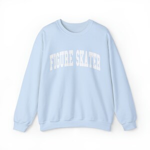 Figure Skater Sweatshirt, Figure Skating Sweatshirt, Figure Skating Gifts, Figure Skating Crewneck, Ice Skating Shirts Bild 5