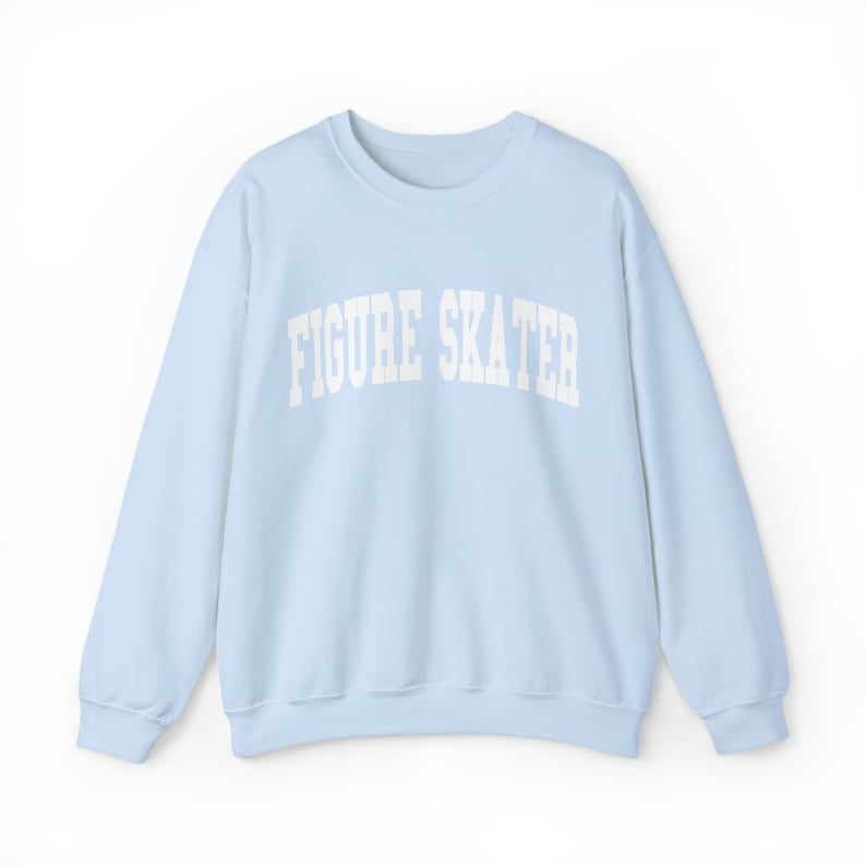 Figure Skater Sweatshirt, Figure Skating Sweatshirt, Figure Skating Gifts, Figure Skating Crewneck, Ice Skating Shirts Bild 5