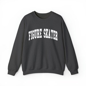 Figure Skater Sweatshirt, Figure Skating Sweatshirt, Figure Skating Gifts, Figure Skating Crewneck, Ice Skating Shirts Bild 3