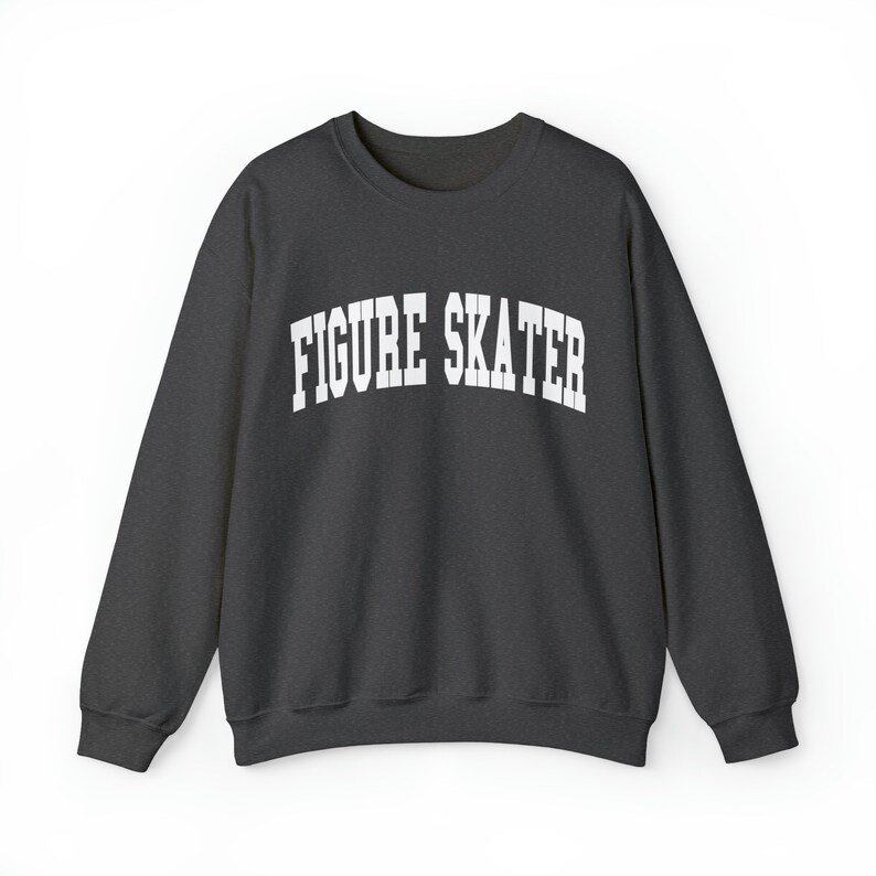 Figure Skater Sweatshirt, Figure Skating Sweatshirt, Figure Skating Gifts, Figure Skating Crewneck, Ice Skating Shirts Bild 3
