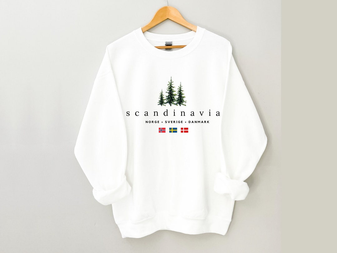 Shirtstreet ELCH Kapuzenpullover - Schweden-Skandinavien Design, 80% Baumwolle, S-3XL