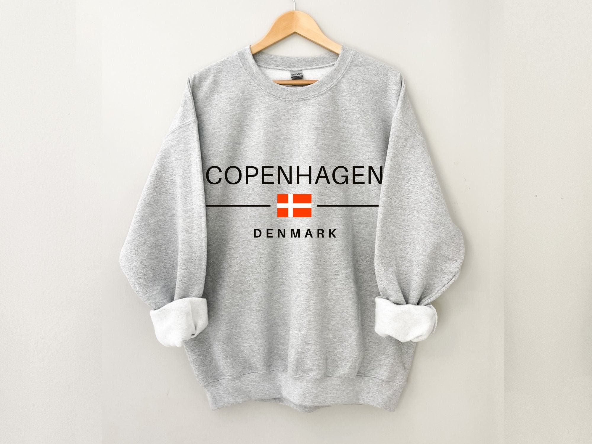 Copenhagen Sweatshirt Copenhagen Crewneck Copenhagen Shirts - Etsy ...