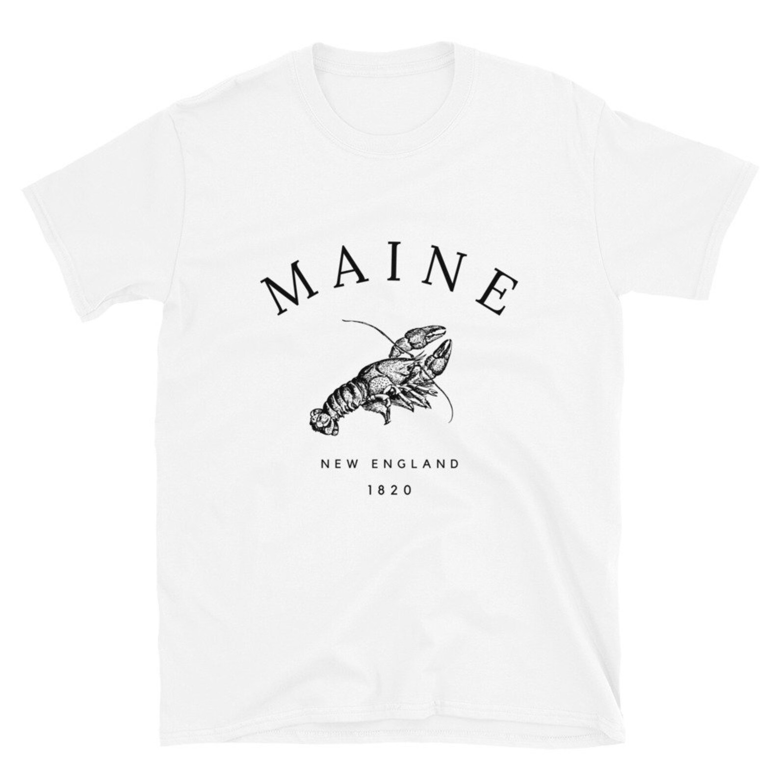 Maine Tshirt Maine Tshirt Maine Shirt for Women Maine Etsy