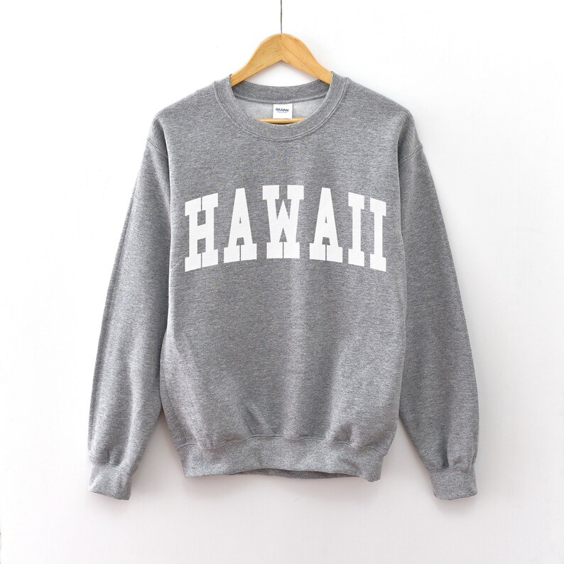 Hawaii Sweatshirt Hawaii Shirts for Women Hawaii Crewneck Etsy