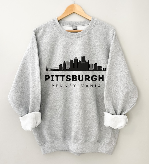 Pittsburgh Sweatshirt, Pittsburgh Crewneck, Pittsburgh Gifts, Pittsburgh Shirts for Women, Pittsburgh Shirt