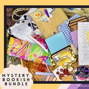 Mystery Bookish Bundle - Handmade & curated bookish themed accessories - random capsule draw