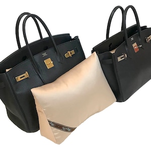 Bag-a-Vie Birkin 30 Purse Pillow Insert Handbag Shaper for Closet Storage Patented Moisture Adsorbing - CHAMPAGNE