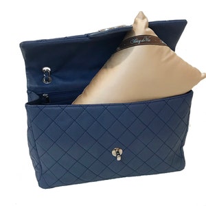 Almohada de inserción para bolso que se adapta al bolso Chanel Maxi Flap. Moldeador de medidas para guardar cosas en el armario con calidad patentada de absorción de humedad. 4 colores