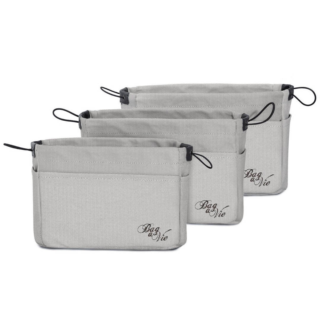Bagavie Deluxe Herringbone Handbag Organizers 3pk save 23 Dollars Etsy